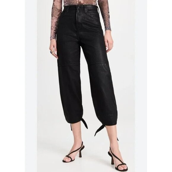 7 For All Mankind Bow Tie Ballon Pants Size 28 - Picture 1 of 11